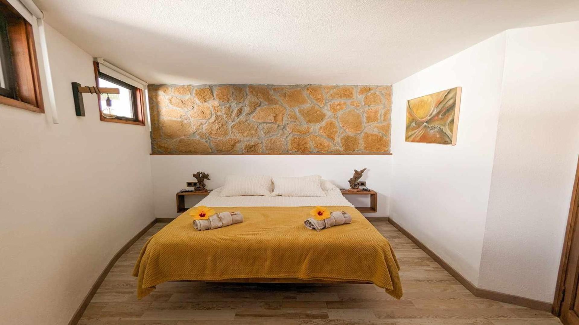 Bungalow Allende Famara Con Piscina Privada Y Ac Exterior foto